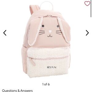 Pottery barn Bunny Backpack - Pink